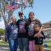 Veteran with Family at TAFDA Parade 2026