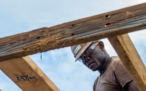 U.S. Armed Forces Help Rebuild Tinian After Sinlaku