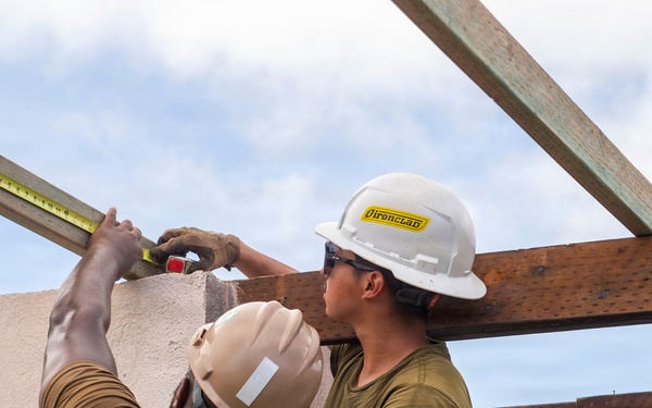 U.S. Armed Forces Help Rebuild Tinian After Sinlaku