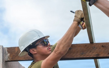 U.S. Armed Forces Help Rebuild Tinian After Sinlaku