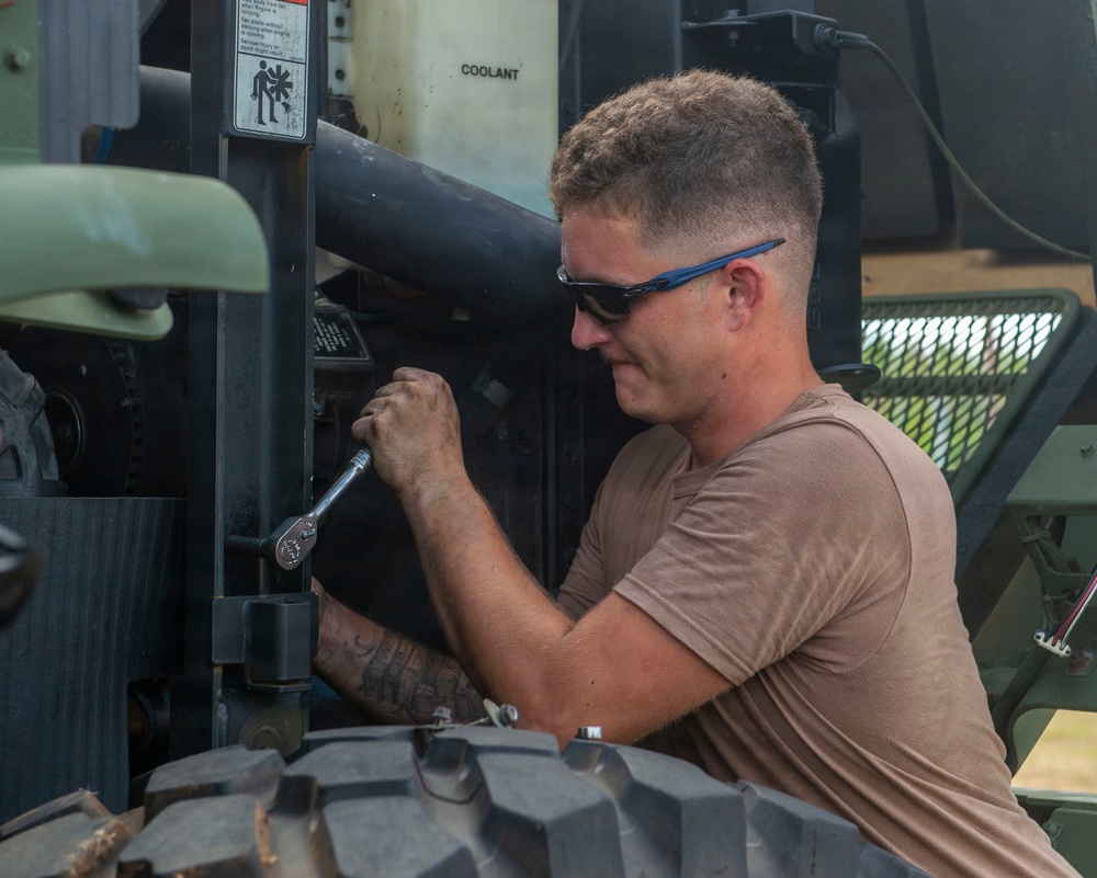 U.S. Armed Forces Help Rebuild Tinian After Sinlaku