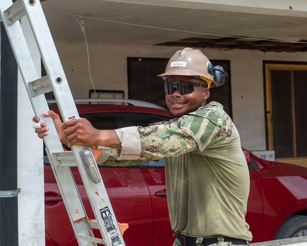 U.S. Armed Forces Help Rebuild Tinian After Sinlaku