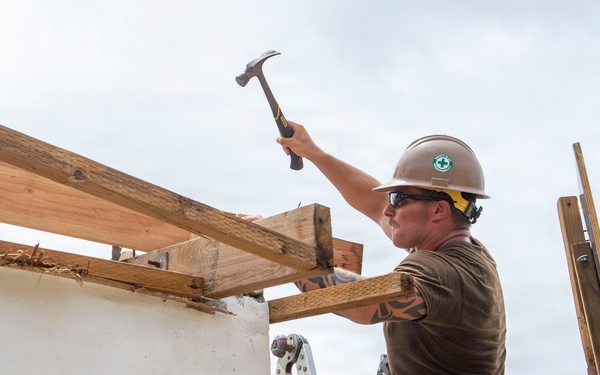 U.S. Armed Forces Help Rebuild Tinian After Sinlaku