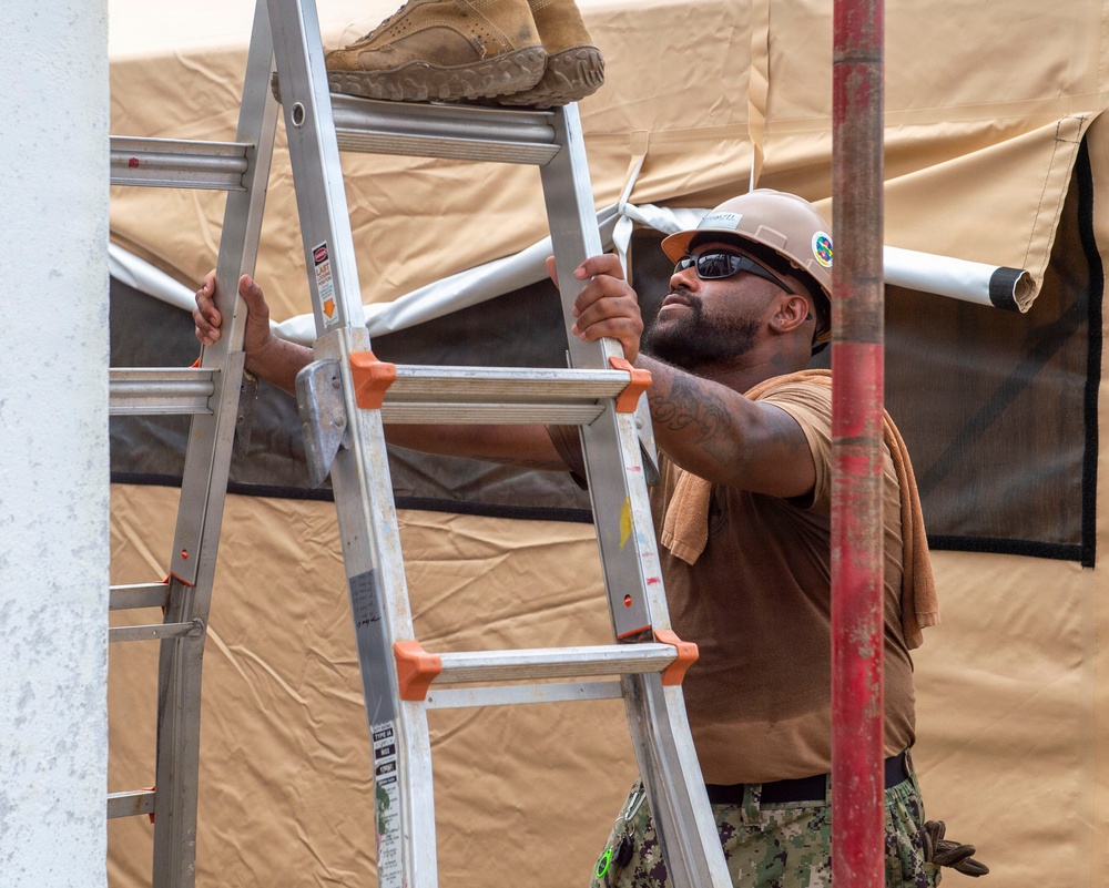 U.S. Armed Forces Help Rebuild Tinian After Sinlaku