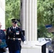 U.S. Army “Old Guard” Soldier escorts Medal of Honor Recipient during Freedom 250 Event
