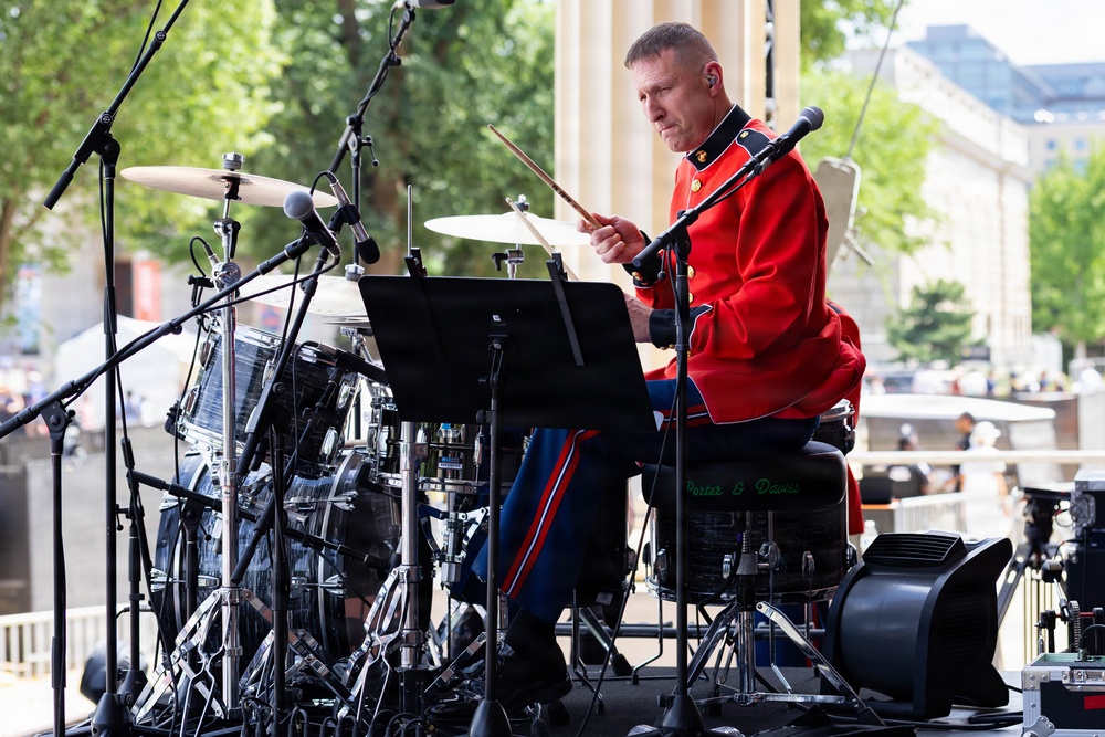“The President’s Own” United States Marine Band performs at Freedom 250 Event