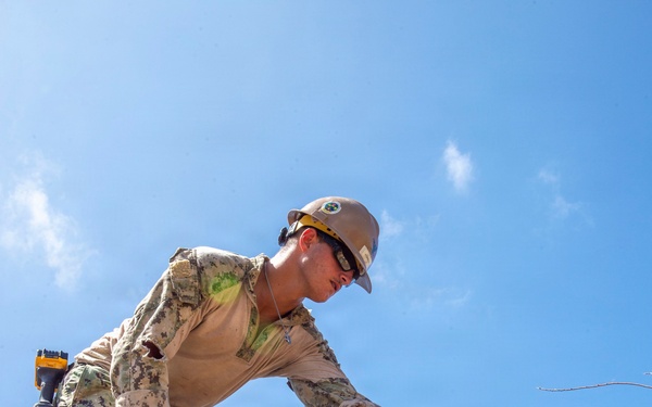 U.S. Armed Forces Help Rebuild Tinian After Sinlaku