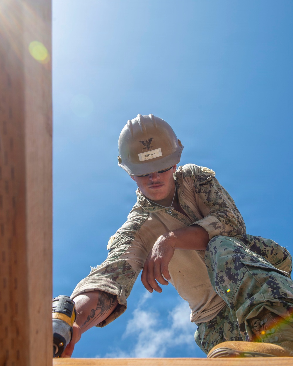 U.S. Armed Forces Help Rebuild Tinian After Sinlaku