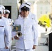 United States Navy Band performs during Freedom 250 event