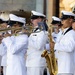 United States Navy Band performs during Freedom 250 event