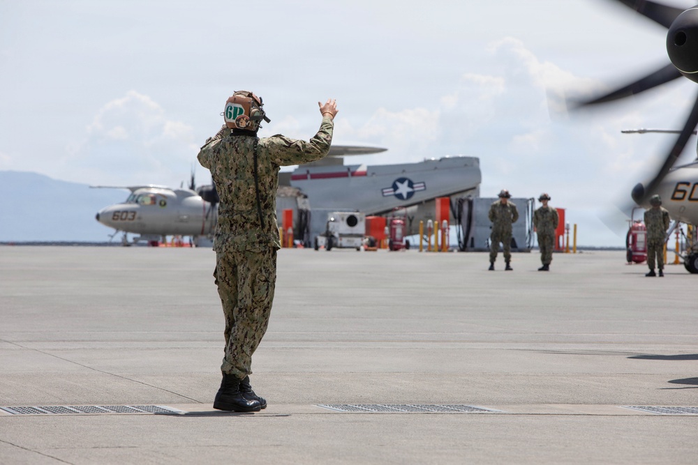 VAW-125 Change of Command Ceremony