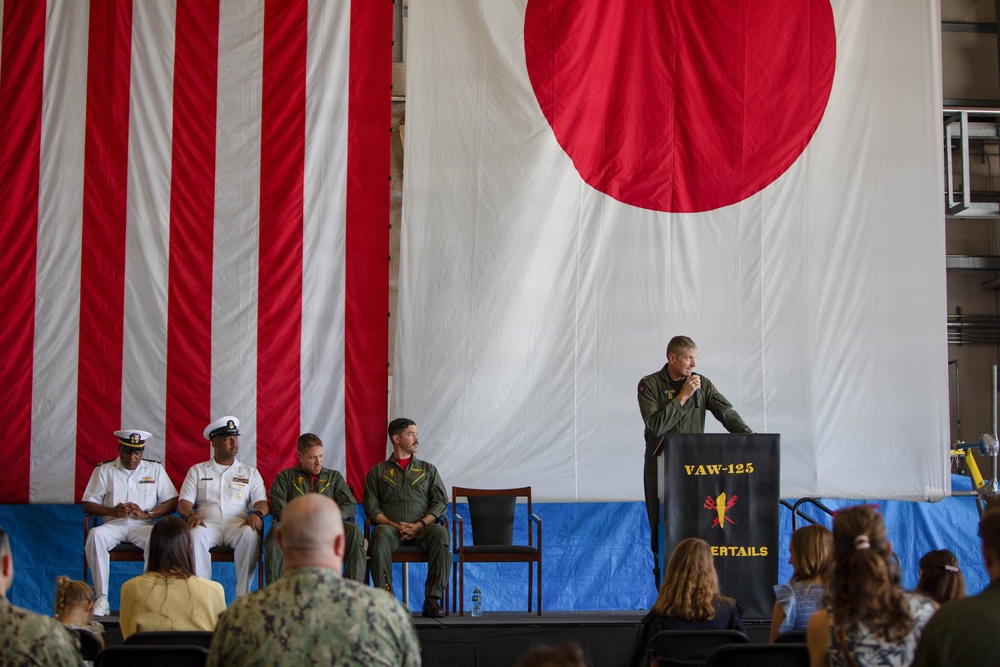 VAW-125 Change of Command Ceremony