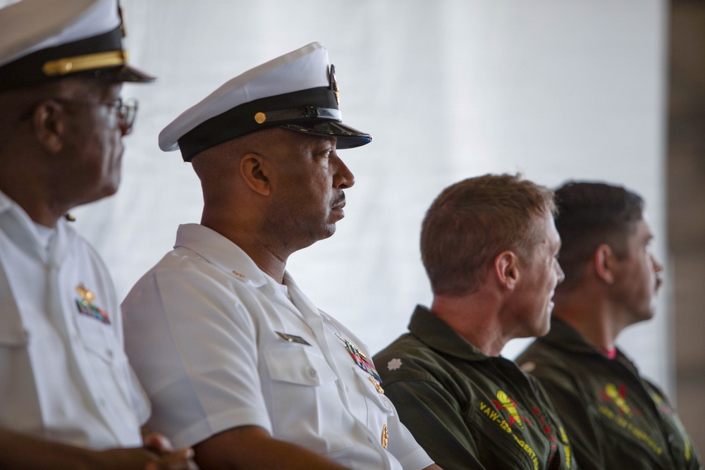 VAW-125 Change of Command Ceremony