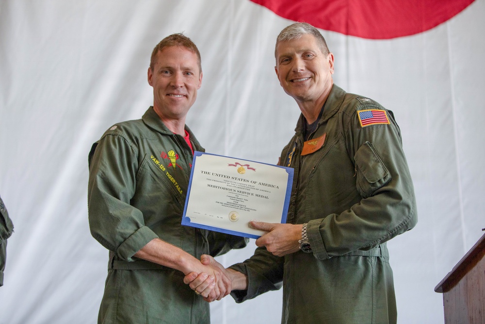 VAW-125 Change of Command Ceremony