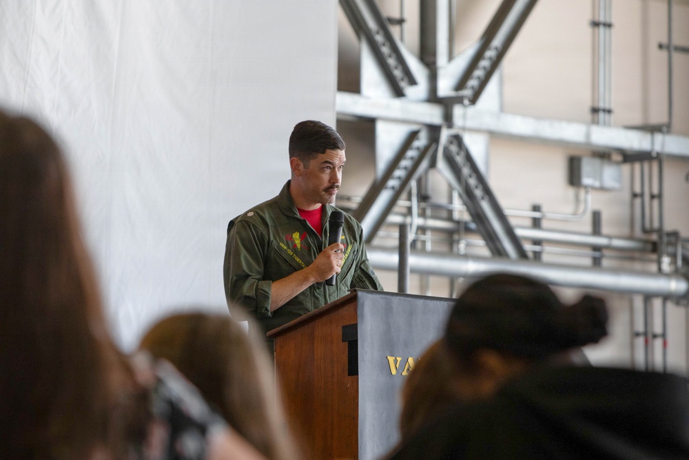 VAW-125 Change of Command Ceremony