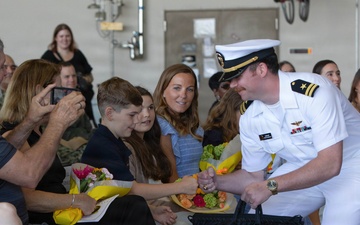 VAW-125 Change of Command Ceremony