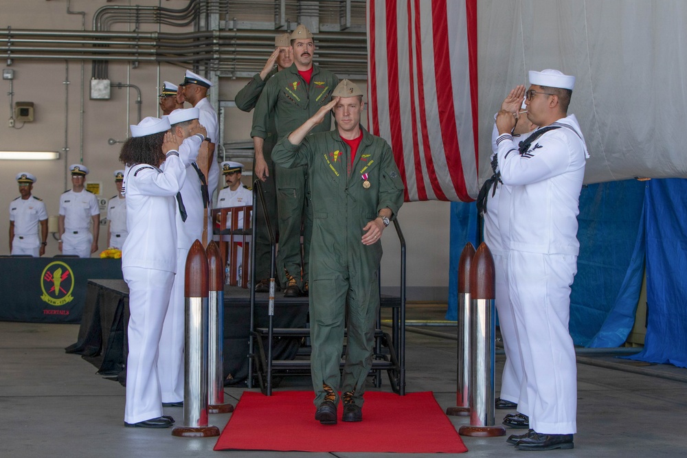 VAW-125 Change of Command Ceremony