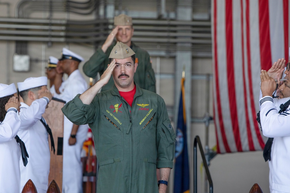 VAW-125 Change of Command Ceremony