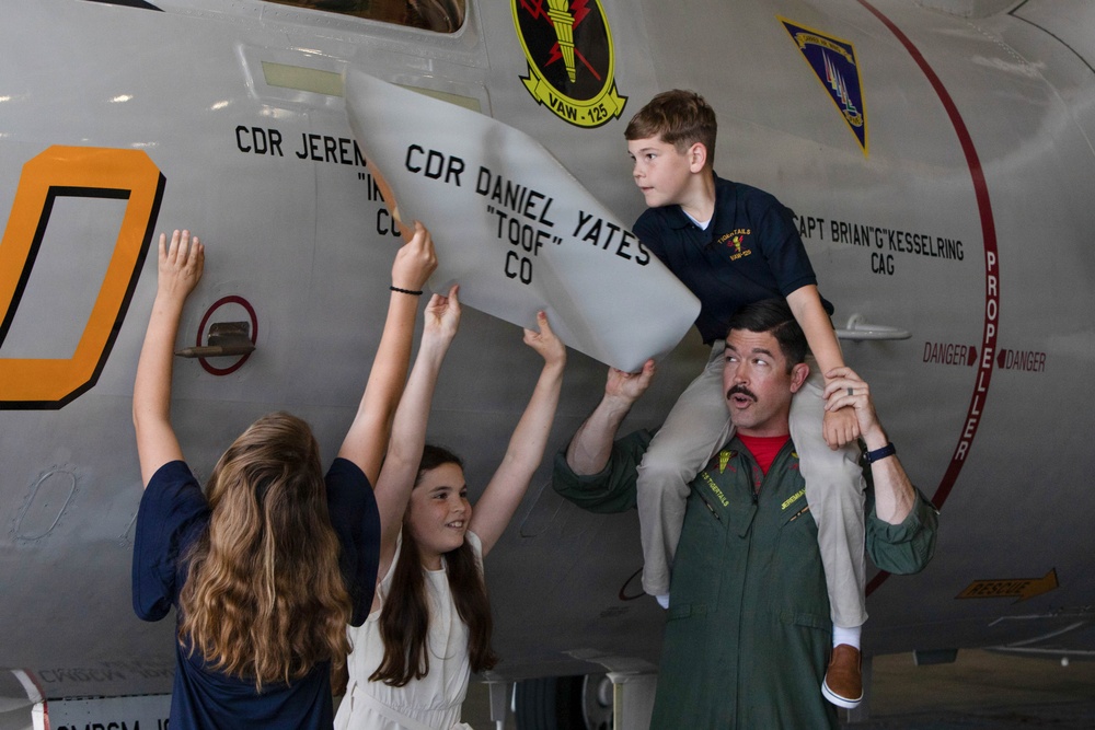 VAW-125 Change of Command Ceremony