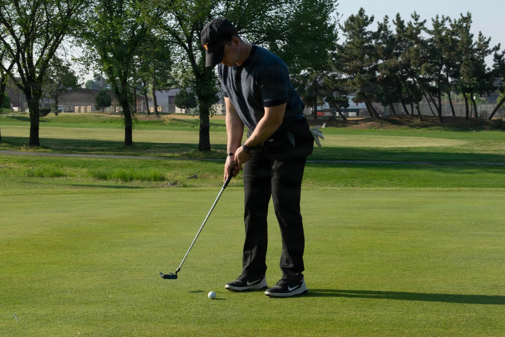 Driving Morale: 35th Air Defense Artillery Brigade Hosts Golf Tournament at Osan Air Base