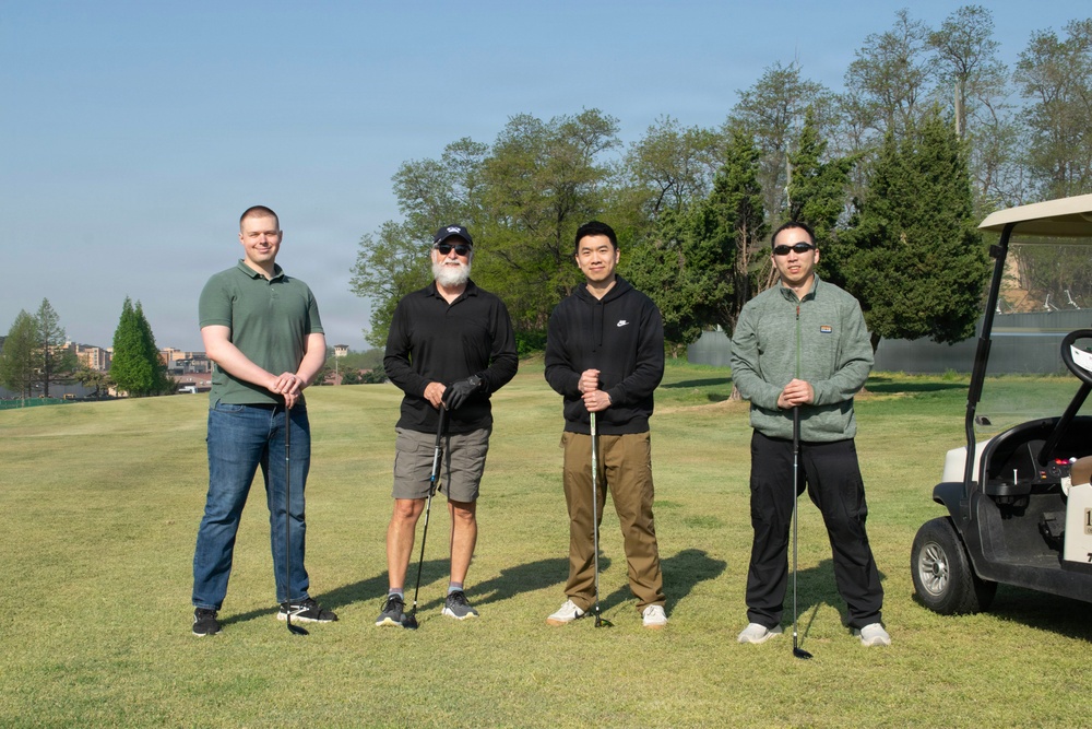 Driving Morale: 35th Air Defense Artillery Brigade Hosts Golf Tournament at Osan Air Base