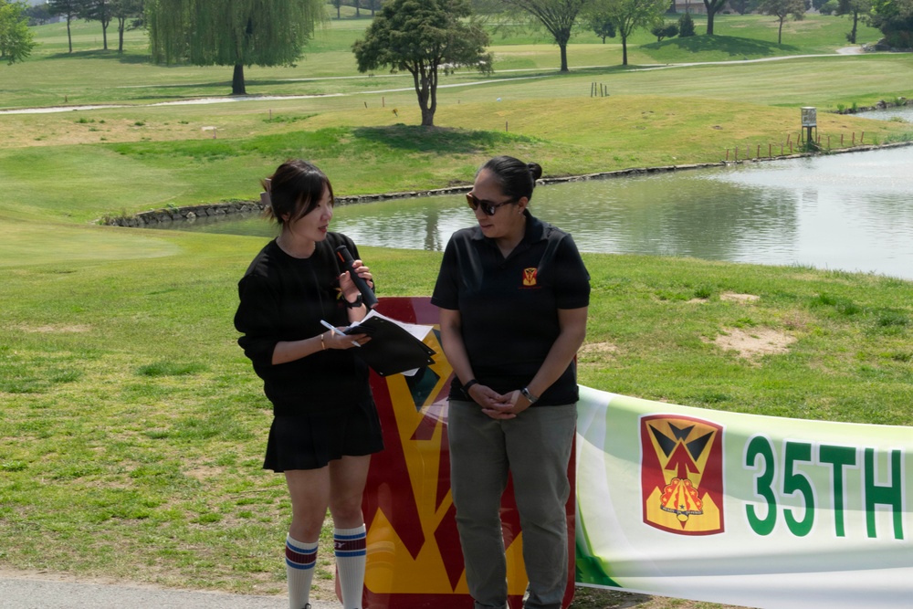 Driving Morale: 35th Air Defense Artillery Brigade Hosts Golf Tournament at Osan Air Base