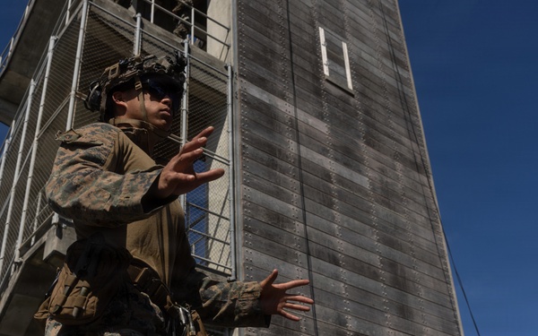 12th Littoral Combat Team Rehearses Fast-Rope and Rappel Techniques