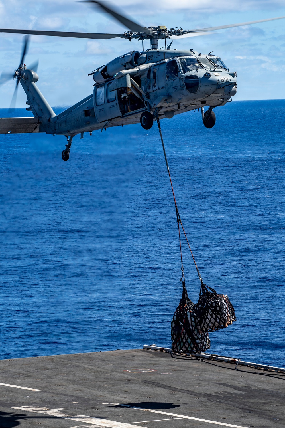 Nimitz Conducts a Replenishment-at-Sea