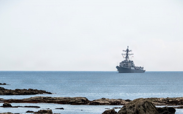 USS Howard (DDG 83) arrives at Shimoda, Japan for 87th annual Black Ship Festival