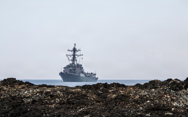 USS Howard (DDG 83) arrives at Shimoda, Japan for 87th annual Black Ship Festival