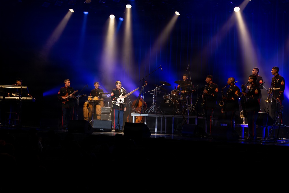 III MEF Band Performs their Spring Jazz Concert at Koza Music Town