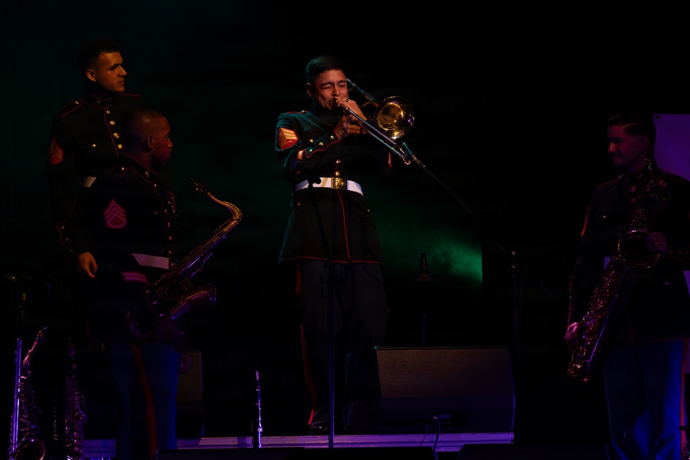 III MEF Band Performs their Spring Jazz Concert at Koza Music Town