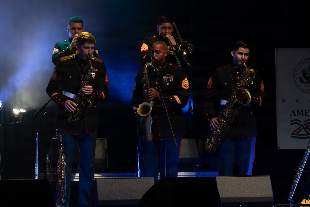 III MEF Band Performs their Spring Jazz Concert at Koza Music Town