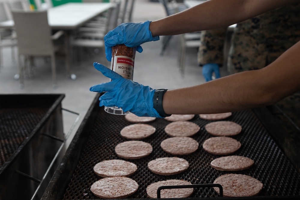 CLB-24 hosts multinational cookout in Sweden