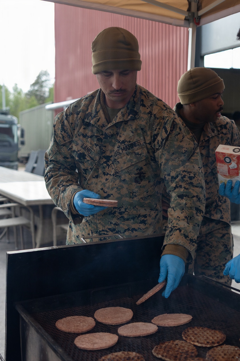 CLB-24 hosts multinational cookout in Sweden