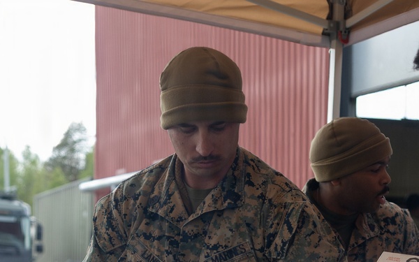 CLB-24 hosts multinational cookout in Sweden