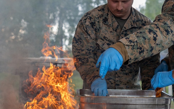 CLB-24 hosts multinational cookout in Sweden