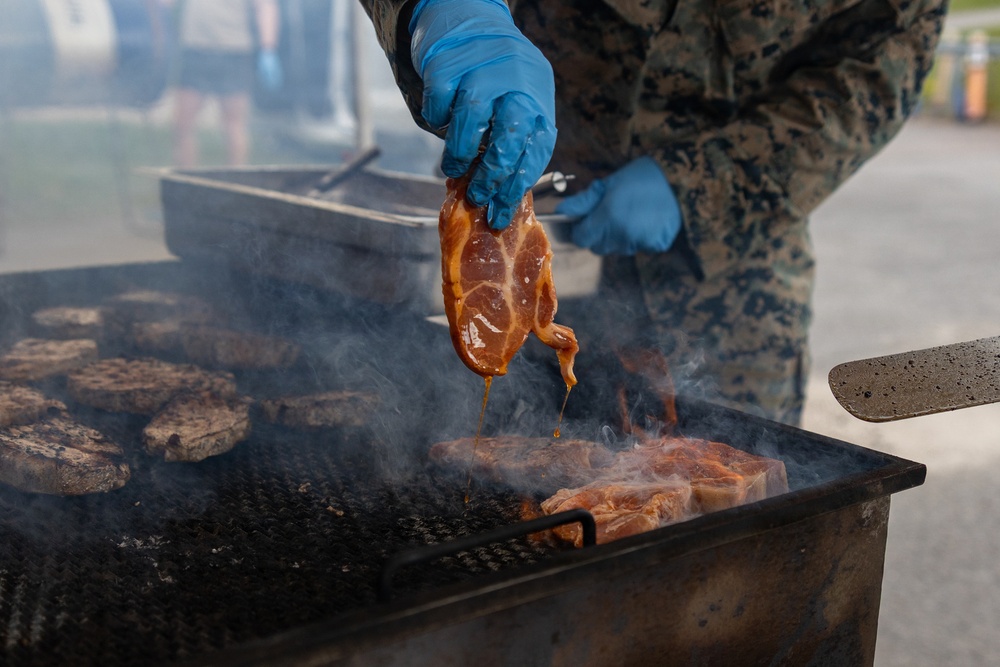 CLB-24 hosts multinational cookout in Sweden