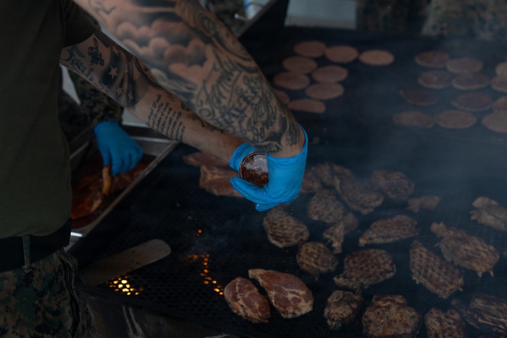 CLB-24 hosts multinational cookout in Sweden