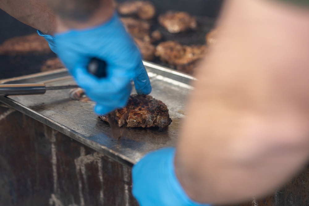 CLB-24 hosts multinational cookout in Sweden