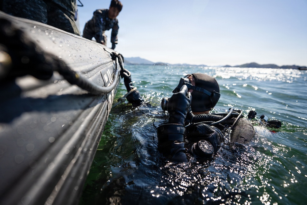 U.S., Republic of Korea, Australian Forces Conduct Joint Dive and Salvage Exercise in Jinhae