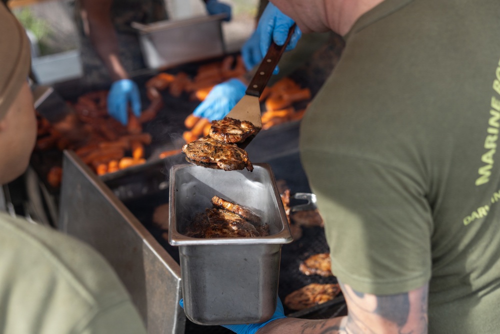 CLB-24 hosts multinational cookout in Sweden