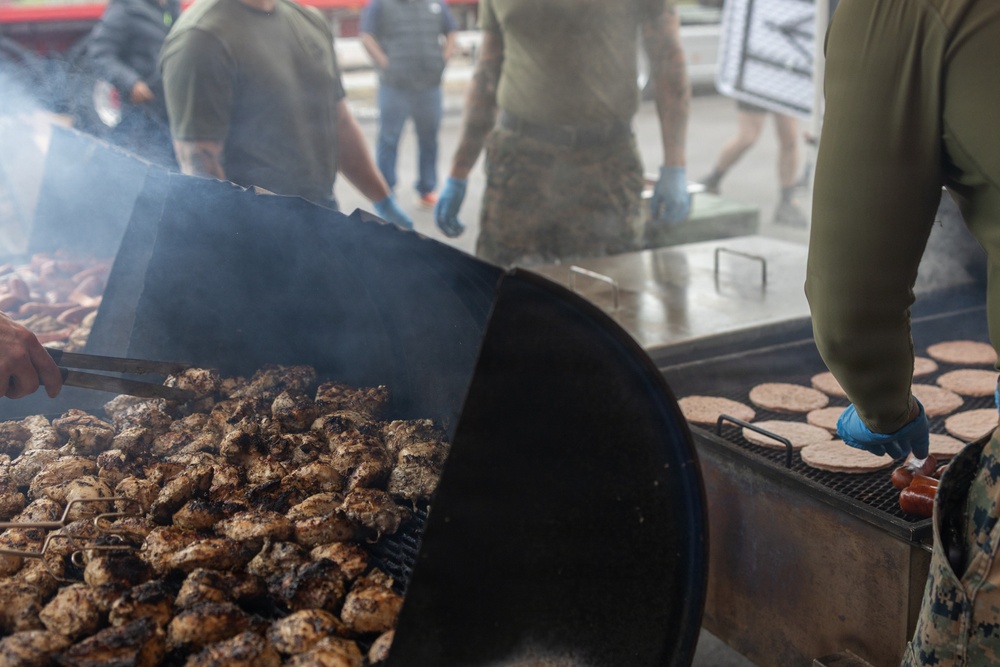 CLB-24 hosts multinational cookout in Sweden