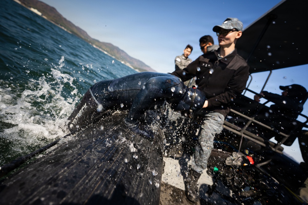 U.S., Republic of Korea, Australian Forces Conduct Joint Dive and Salvage Exercise in Jinhae
