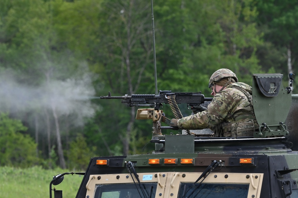 41st FAB Convoy Live Fire Exercise