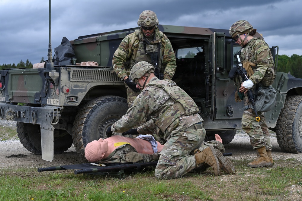 41st FAB Convoy Live Fire Exercise