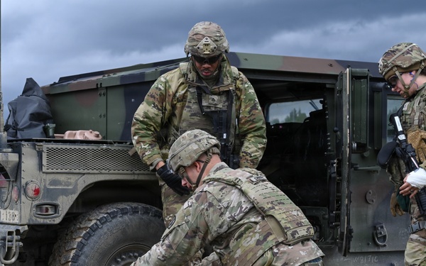 41st FAB Convoy Live Fire Exercise