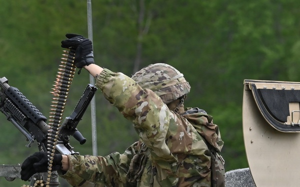 41st FAB Convoy Live Fire Exercise