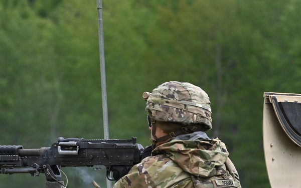 41st FAB Convoy Live Fire Exercise