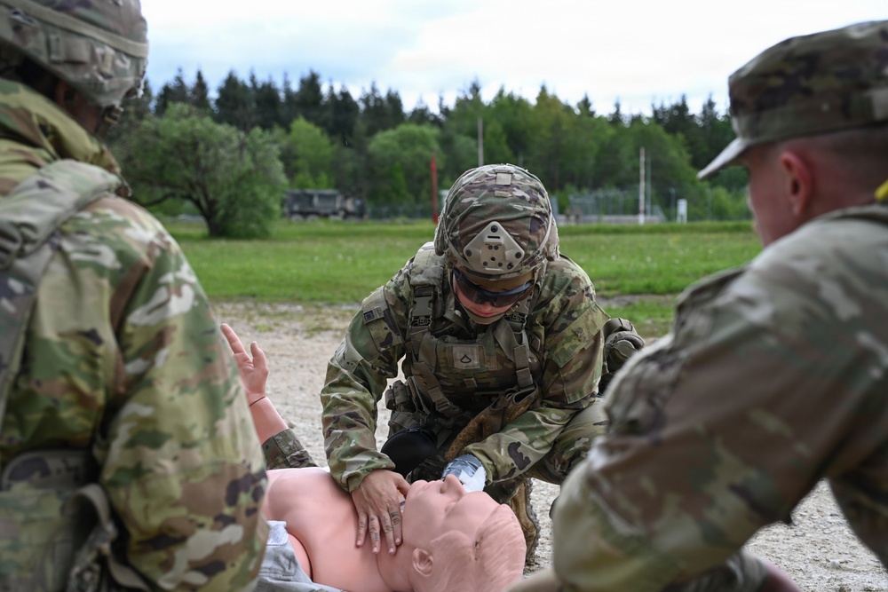 41st FAB Convoy Live Fire Exercise